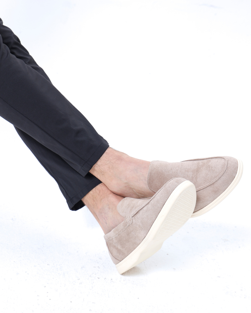 Loafer in Sandfarbe