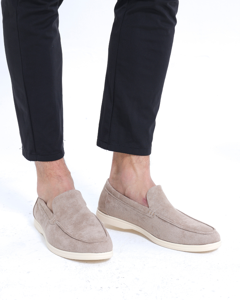 Loafer in Sandfarbe