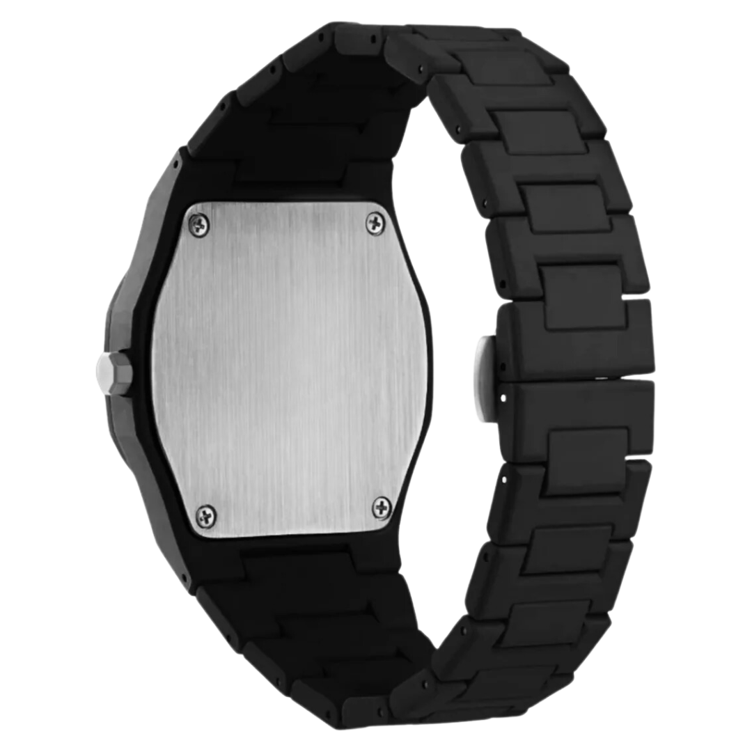 Minimalistische Herrenuhr – Stahl & Leder